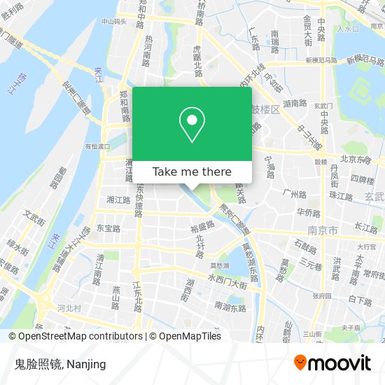鬼脸照镜 map