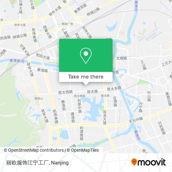 丽欧服饰江宁工厂 map