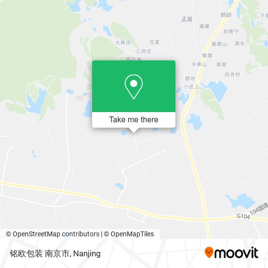 铭欧包装 南京市 map