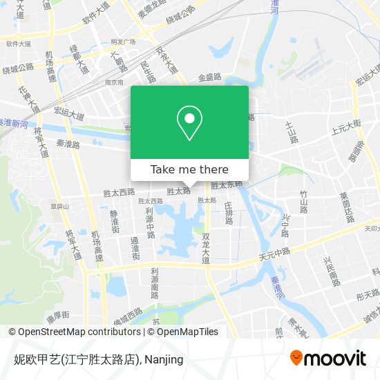 妮欧甲艺(江宁胜太路店) map