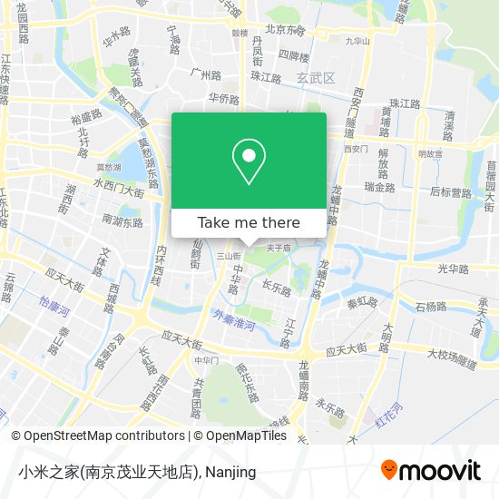 小米之家(南京茂业天地店) map