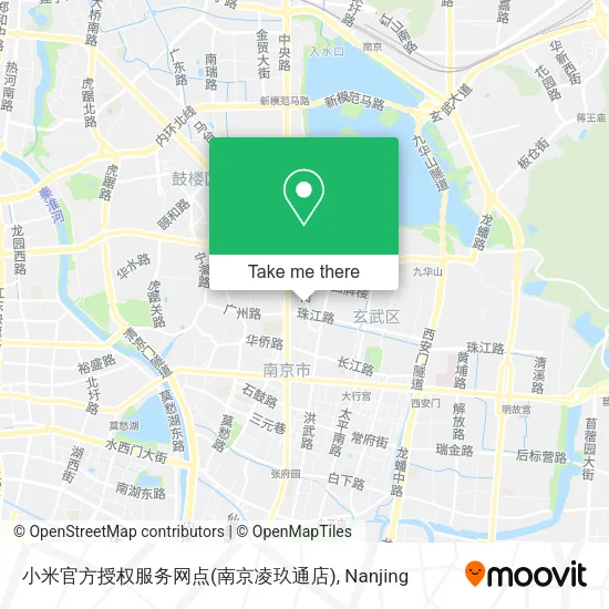 小米官方授权服务网点(南京凌玖通店) map