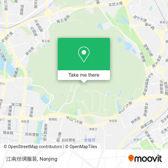 江南丝绸服装 map