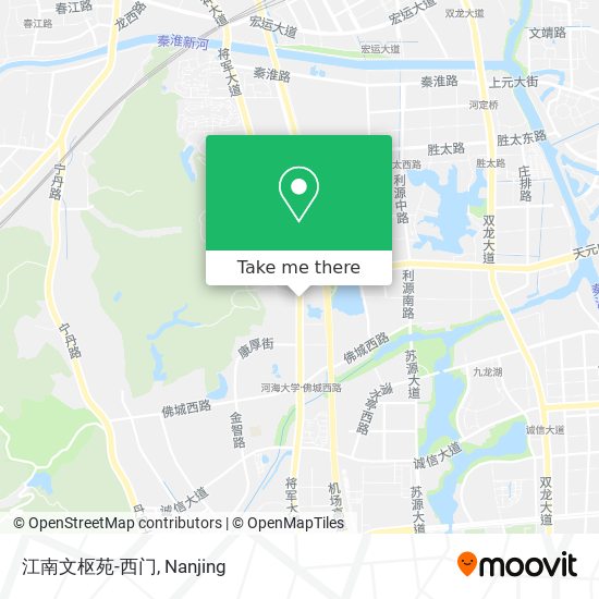 江南文枢苑-西门 map