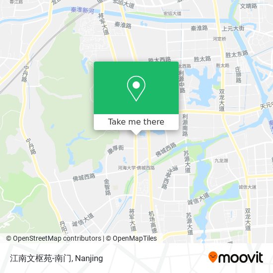 江南文枢苑-南门 map