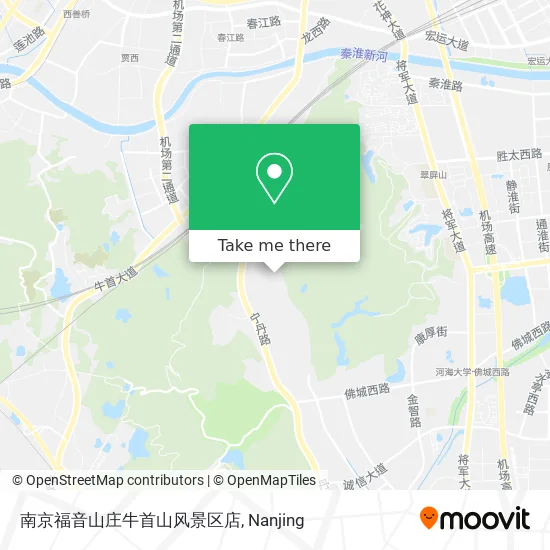 南京福音山庄牛首山风景区店 map