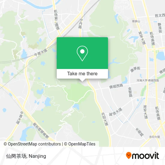 仙阕茶场 map