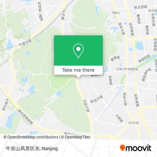 牛首山风景区东 map