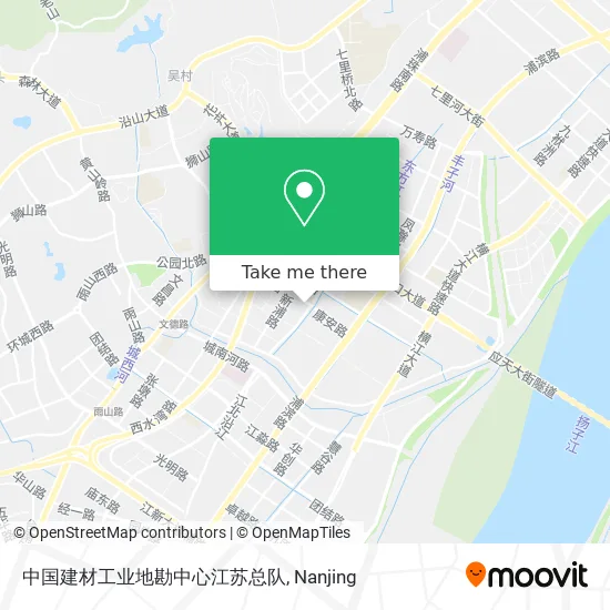 中国建材工业地勘中心江苏总队 map