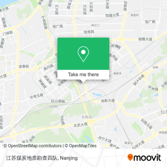 江苏煤炭地质勘查四队 map