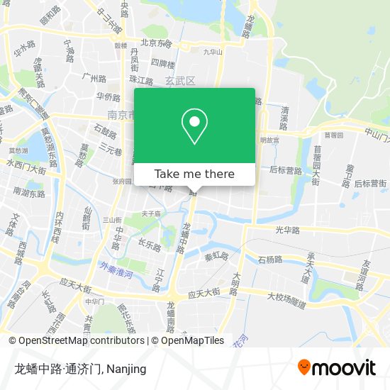 龙蟠中路·通济门 map