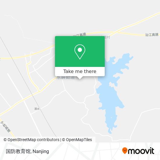 国防教育馆 map