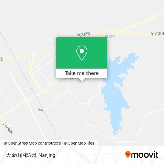 大金山国防园 map