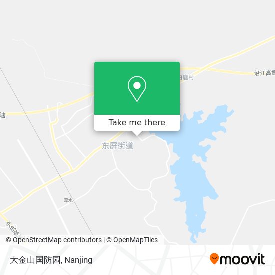 大金山国防园 map