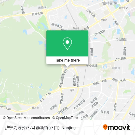 沪宁高速公路/马群新街(路口) map