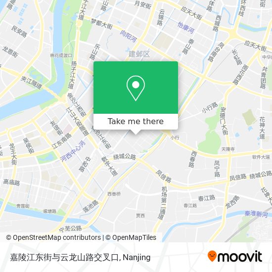 嘉陵江东街与云龙山路交叉口 map