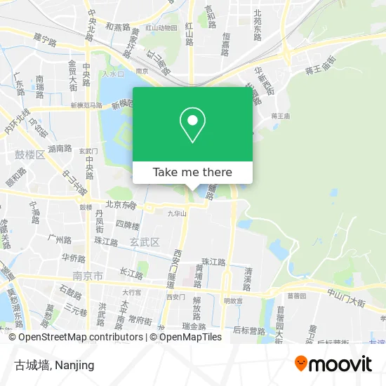 古城墙 map