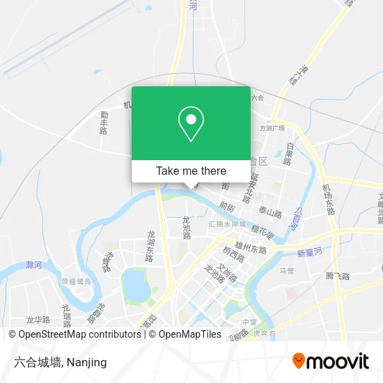 六合城墙 map
