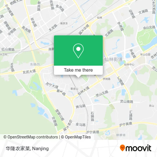 华隆农家菜 map