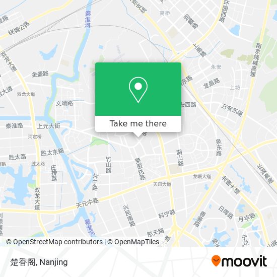 楚香阁 map