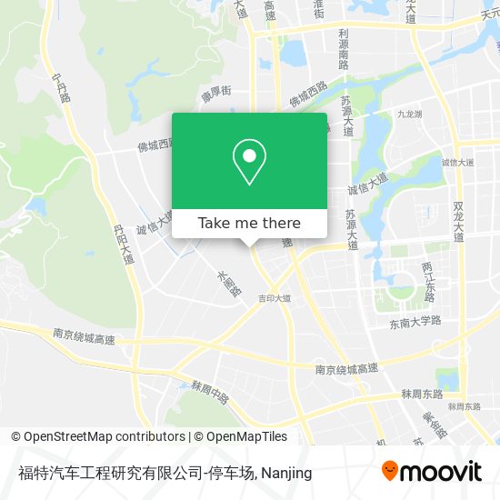 福特汽车工程研究有限公司-停车场 map
