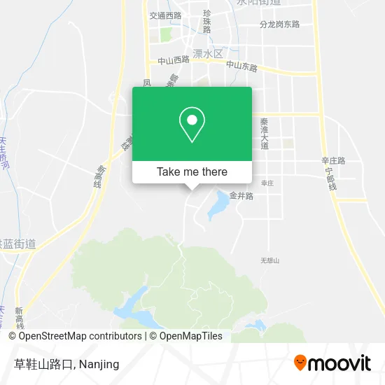 草鞋山路口 map