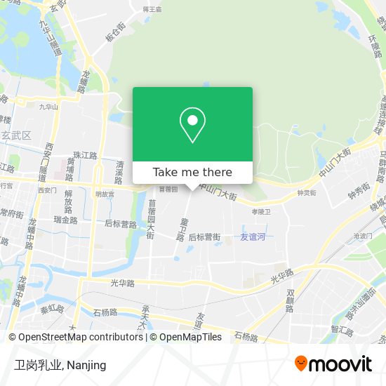 卫岗乳业 map