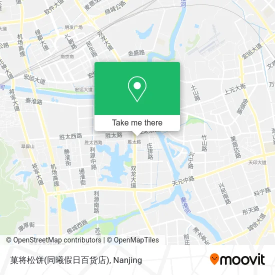 菓将松饼(同曦假日百货店) map