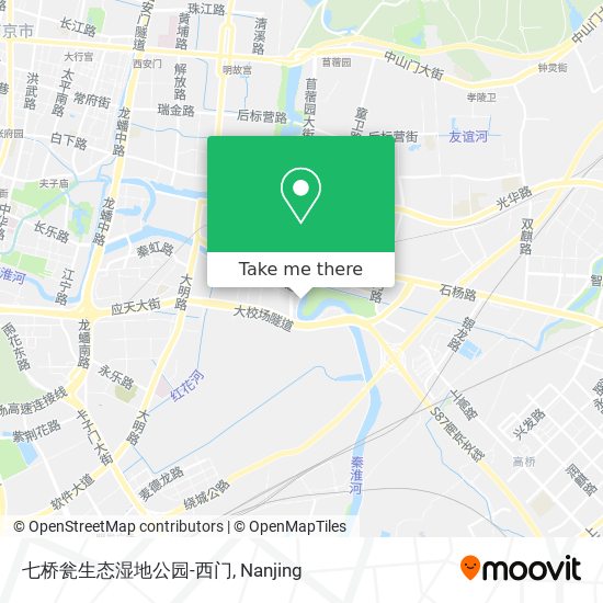 七桥瓮生态湿地公园-西门 map
