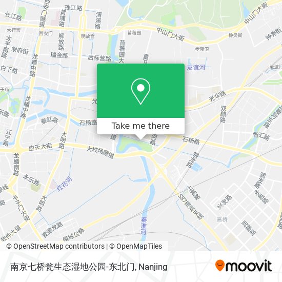 南京七桥瓮生态湿地公园-东北门 map