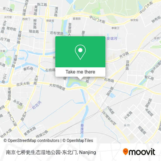 南京七桥瓮生态湿地公园-东北门 map