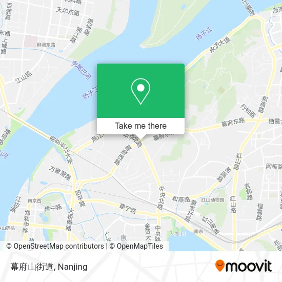 幕府山街道 map