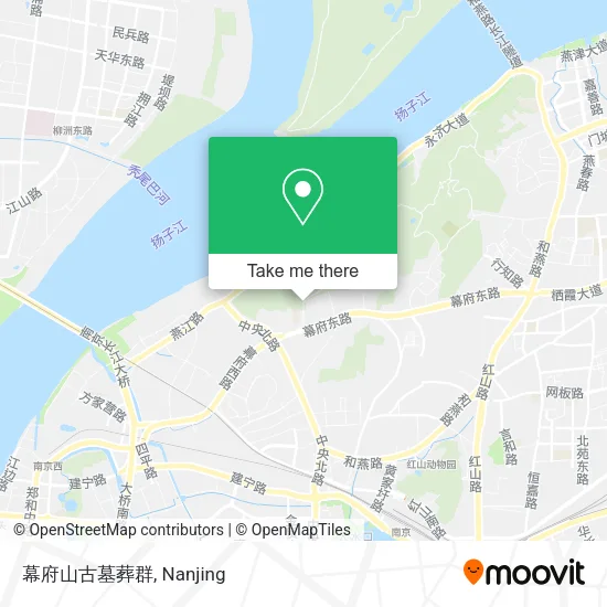 幕府山古墓葬群 map
