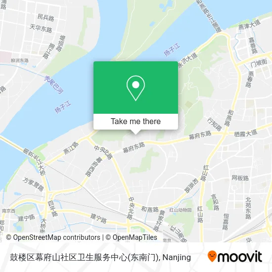 鼓楼区幕府山社区卫生服务中心(东南门) map