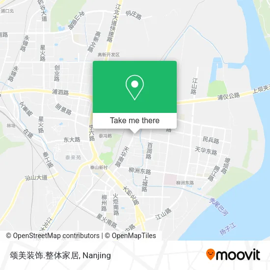 颂美装饰.整体家居 map