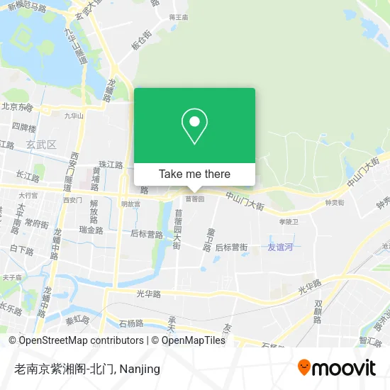 老南京紫湘阁-北门 map