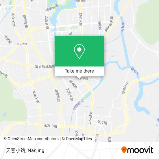 天意小馆 map