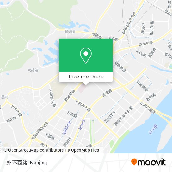 外环西路 map
