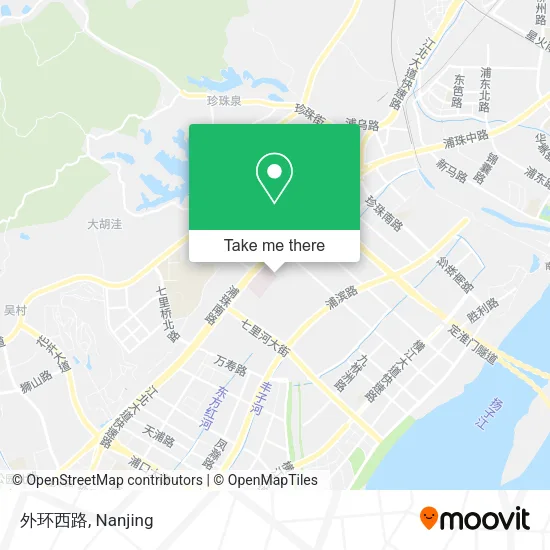 外环西路 map