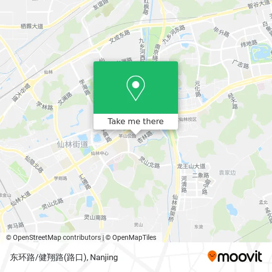 东环路/健翔路(路口) map