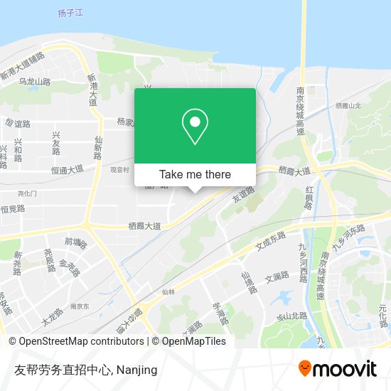友帮劳务直招中心 map