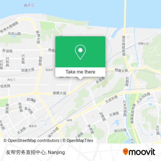 友帮劳务直招中心 map