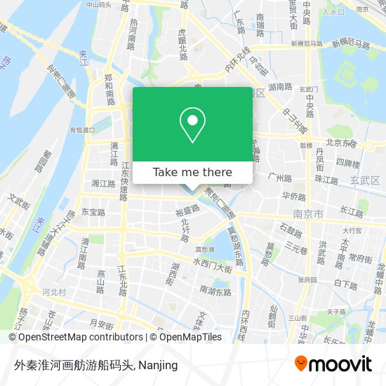 外秦淮河画舫游船码头 map