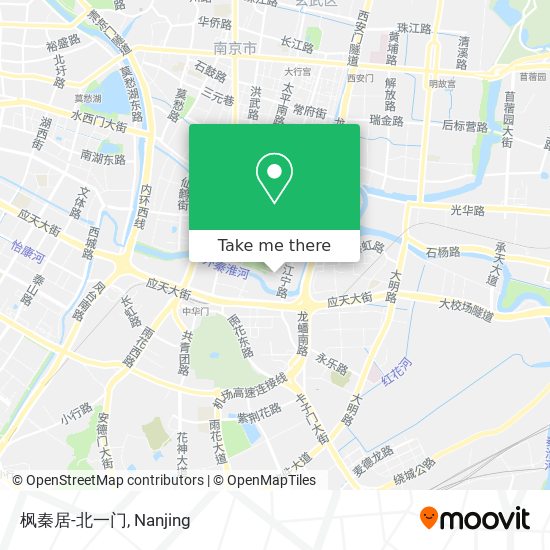 枫秦居-北一门 map
