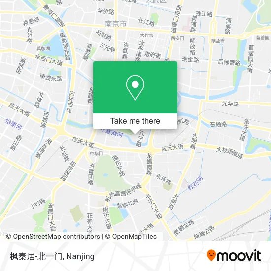 枫秦居-北一门 map
