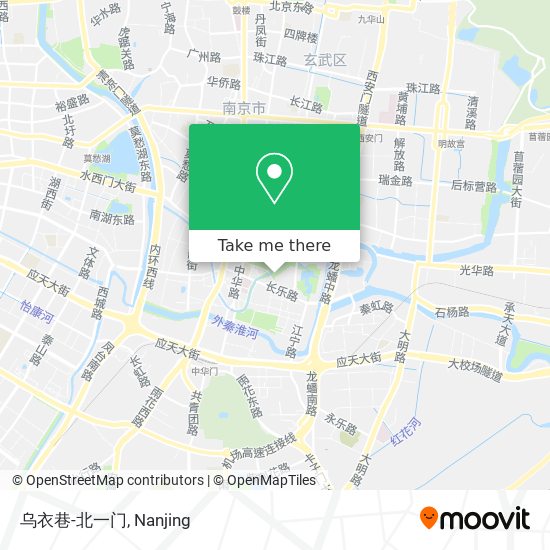 乌衣巷-北一门 map