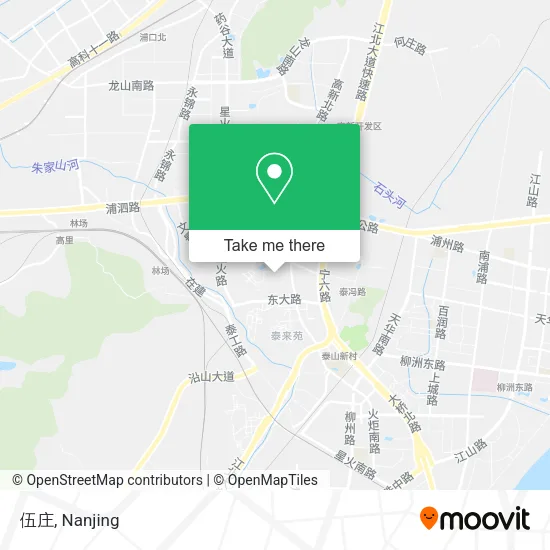 伍庄 map
