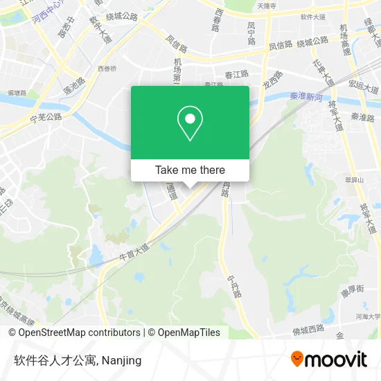 软件谷人才公寓 map