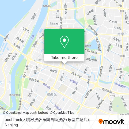 paul frank大嘴猴披萨乐园自助披萨(乐基广场店) map