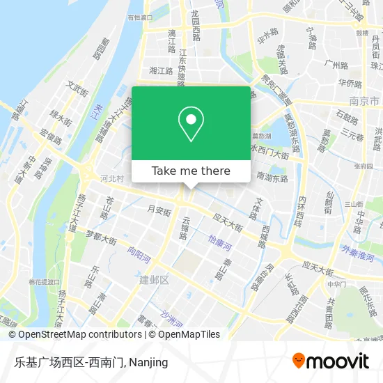 乐基广场西区-西南门 map